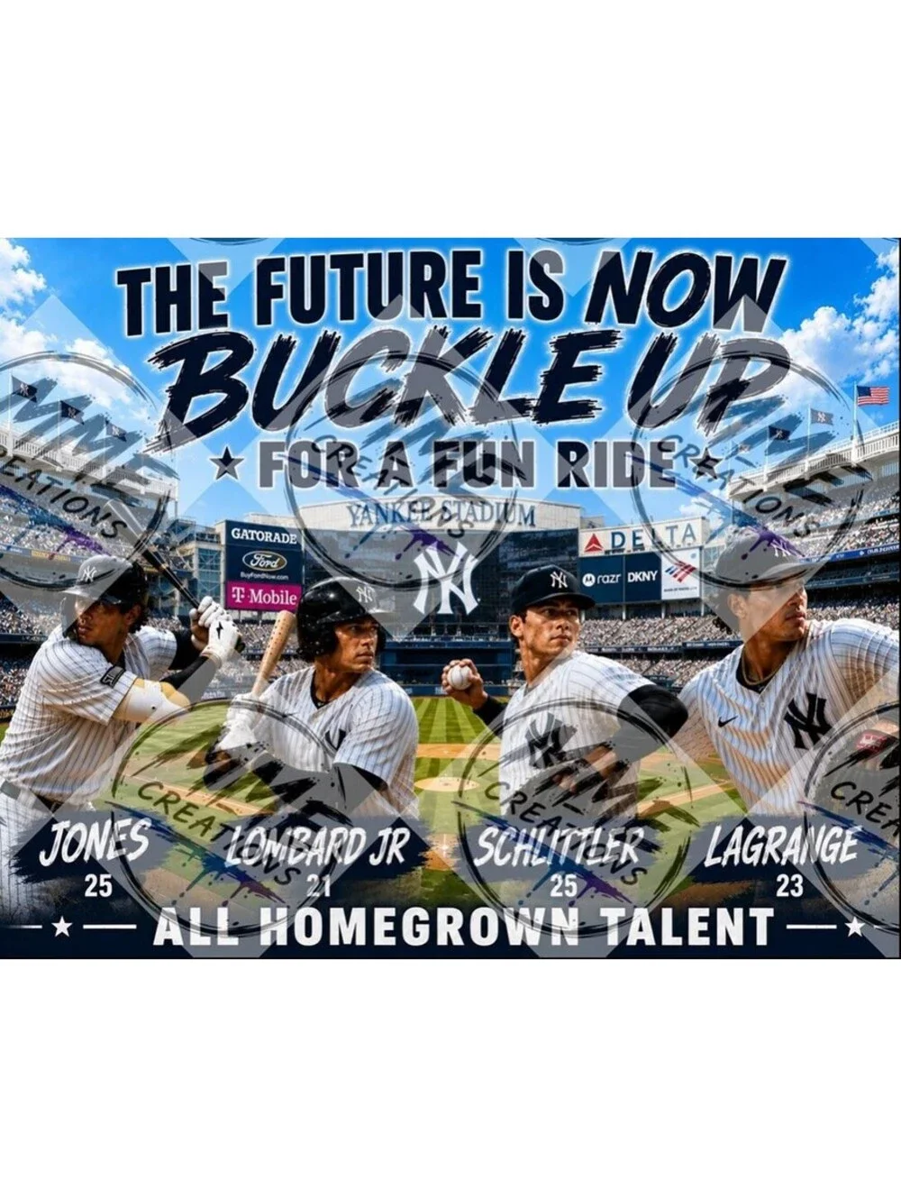 4207 The Future is Now Buckle up For a Fun Ride All Homegrown Talent